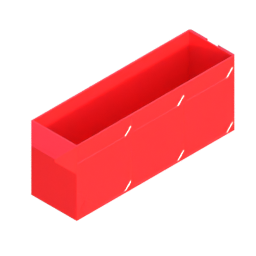 Render of MODULITH 270 Classic Drawer - 1W-2H